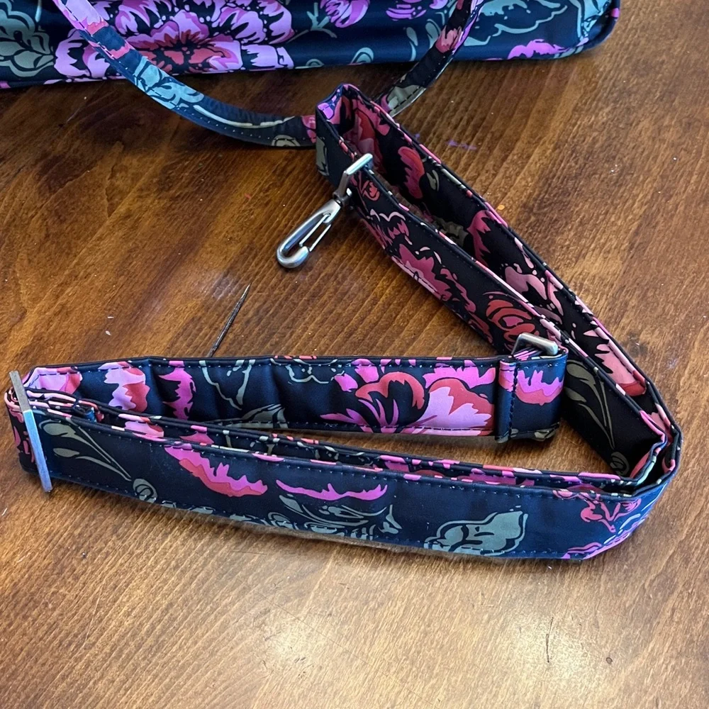 Jujube Be Quick Pouch & Be Classy Tote Diaper Bag, Blooming Romance, Floral Pink